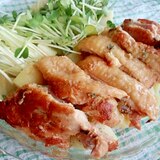 鶏もも肉の冷凍保存☆ネギとしょうゆ糀でサッパリ焼き